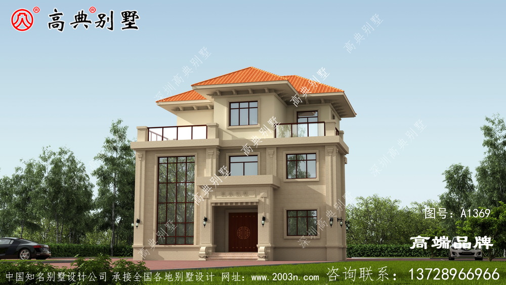 农村别墅设计图非常适合小康家庭建造。
