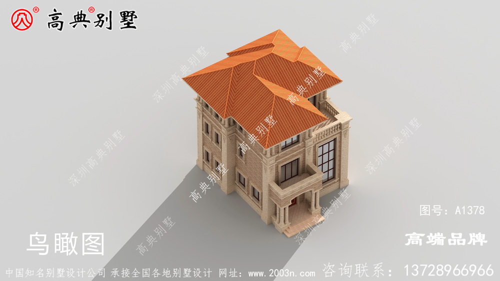 这款别墅就是大户人家之作，让人一眼就能记住