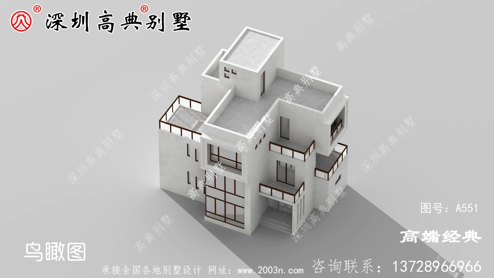 现代风别墅,年轻人都喜欢的户型,在乡村建一栋一定很引人注目