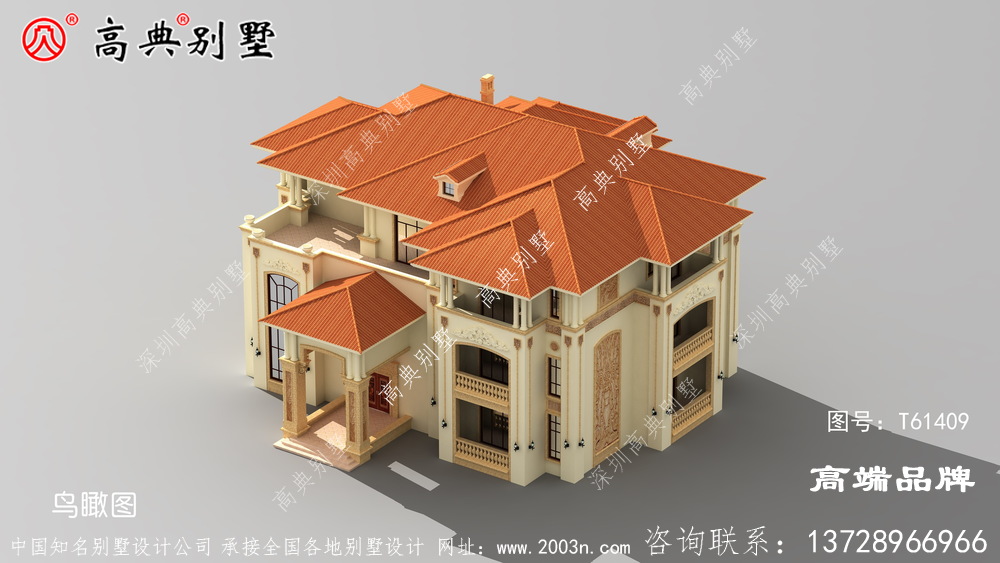 农村这样的豪宅还真的没有几个人建的起